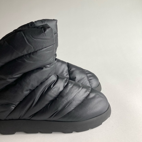 New Plumestudio Luna Black Nylon Pillow Puffy Slip On Booties Size EUR36, US 5.5 - Picture 7 of 14